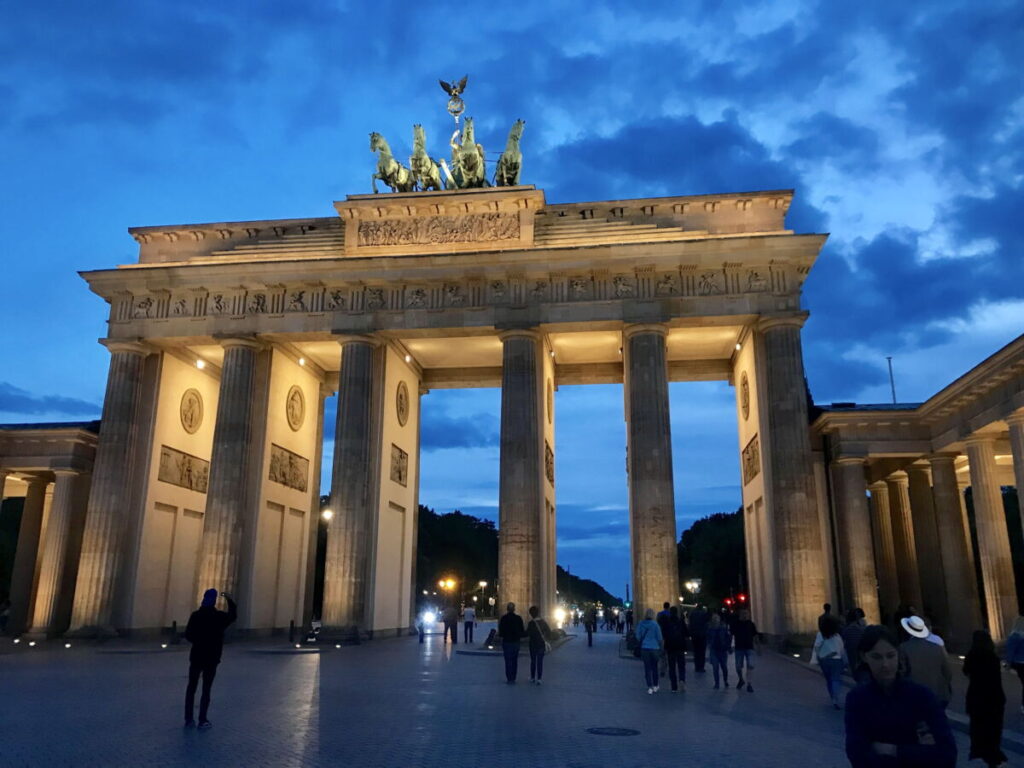 Brandenburg Gate - most famous sight of Berlin